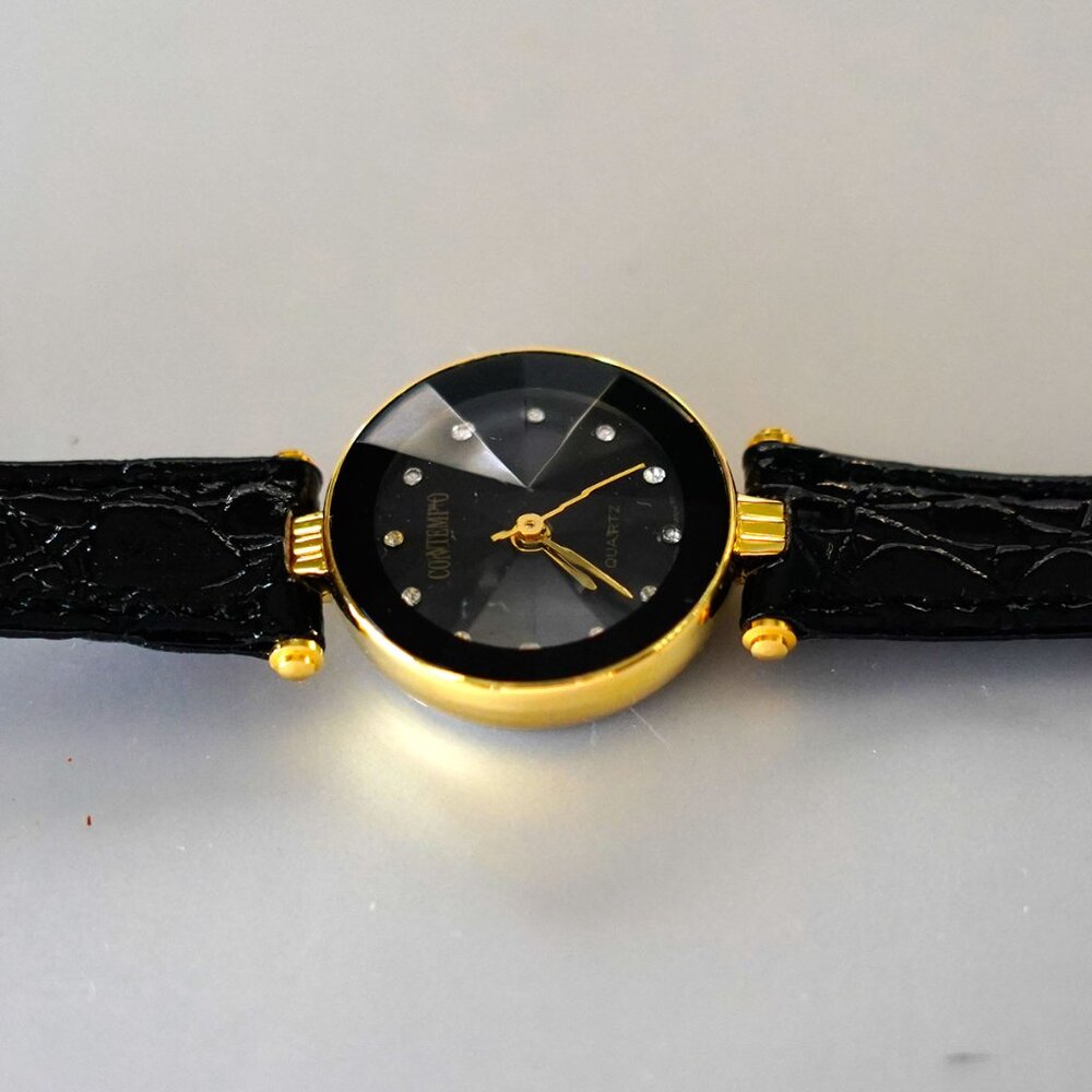 Contempo Fashions Gold Tone Watch